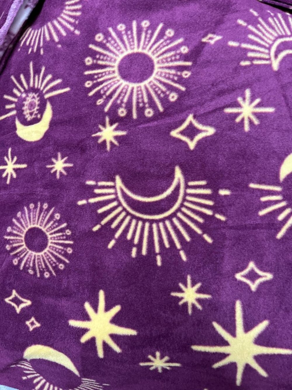 Celestial halloween Hooded Cloak: Maroon Gold Galaxy moon stars merlin wizard